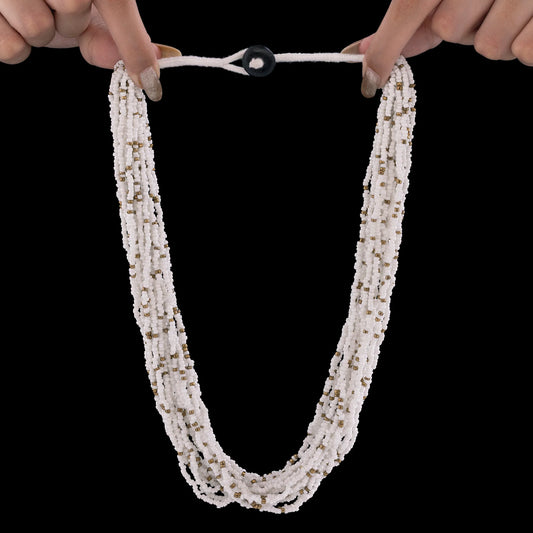 Maison Kystria Anti-Tarnish Box Chain Necklace Set with Earrings