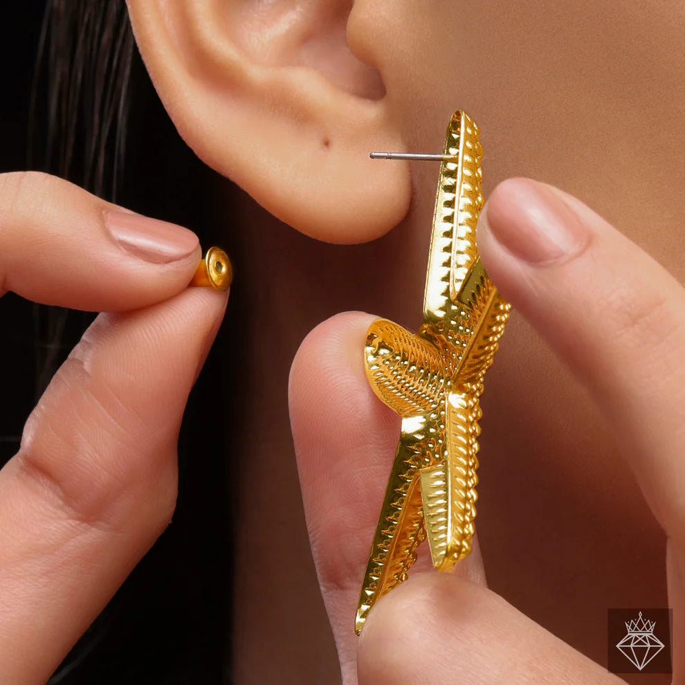 Maison Kystria Anti-Tarnish Starfish Earrings